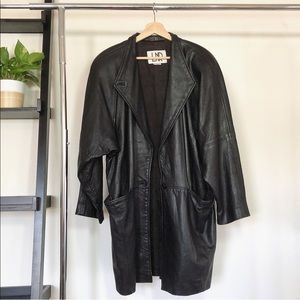 VINTAGE LNR LEATHER COAT